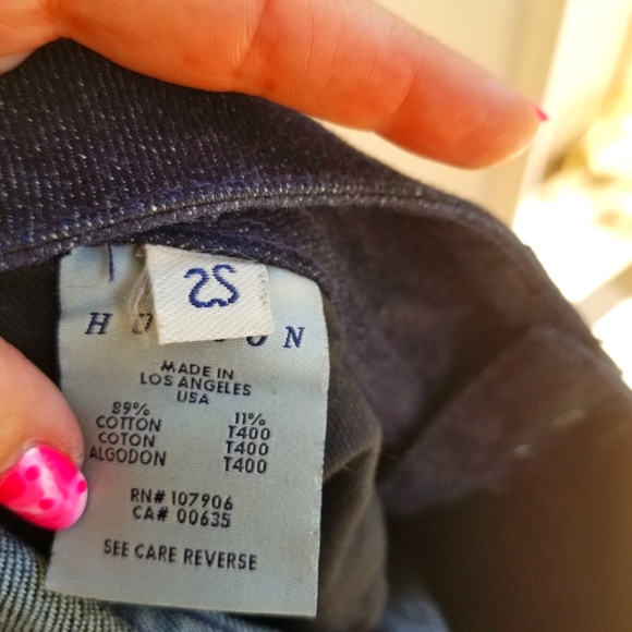 Hudson NWOT Dark Wash Boot Cut Jeans Size 25 - Picture 10 of 12